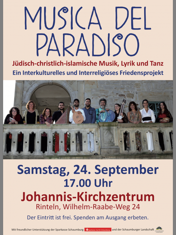 Musica del Paradiso @ Johannis-Kirchzentrum, Rinteln | Rinteln | Niedersachsen | Deutschland